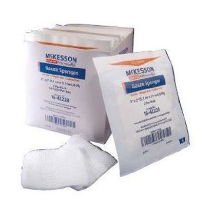 Picture of Sponge Gauze McKesson Ster 8Ply 2x2 2/Pk